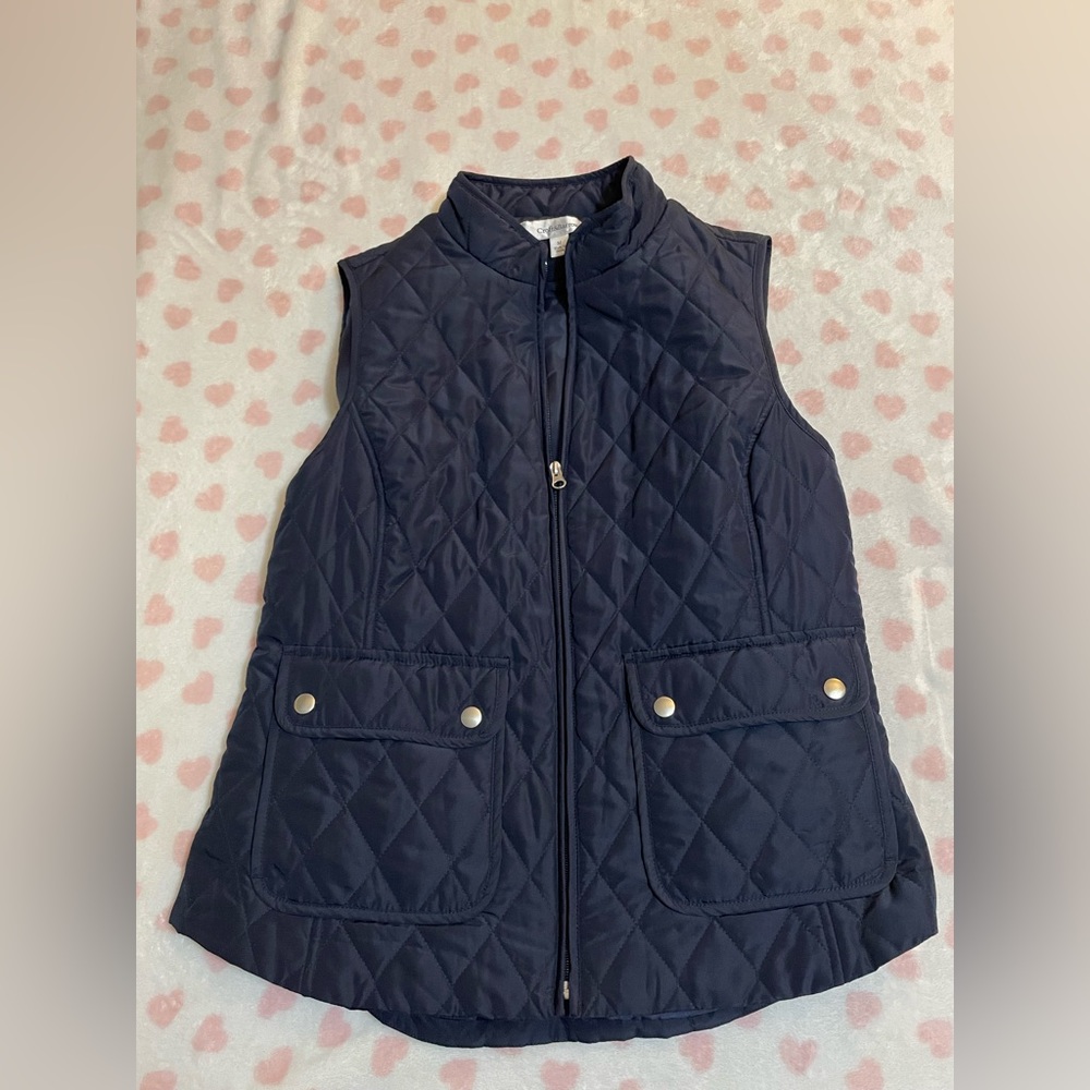 Navy Blue Vest